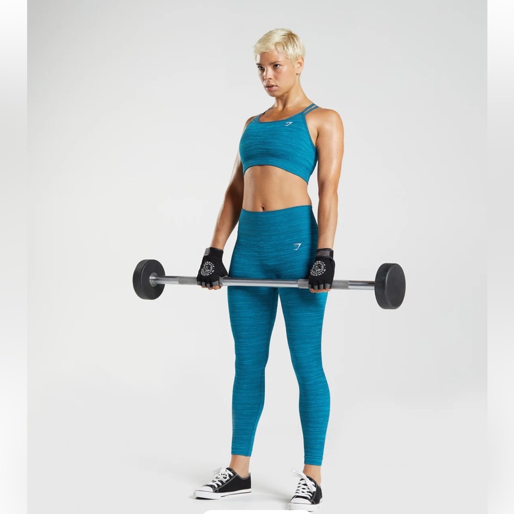 GYMSHARK Adapt Mark seamless Sports Bra and Leggings